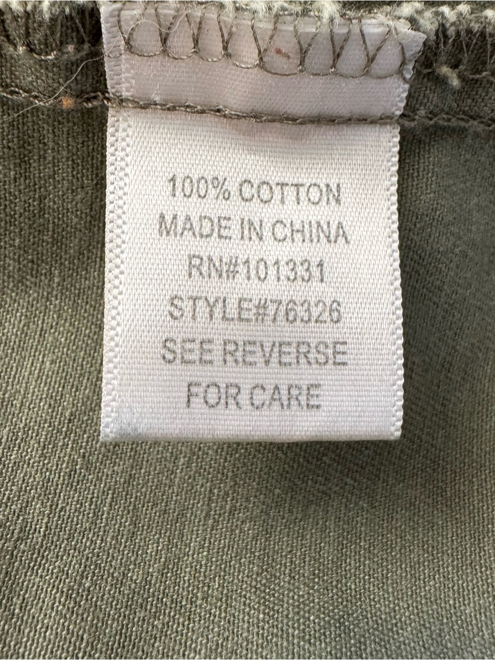 Charlotte Russe Floral Embroidered Utility Vest L Olive Green Y2K - Picture 9 of 12